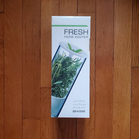 Art & Cook  Fresh Herb Keeper Storage Container - NIB - Picture 3 of 10